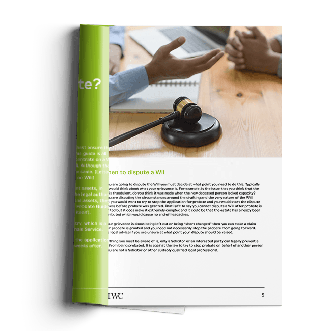 Disputing a Will Guide